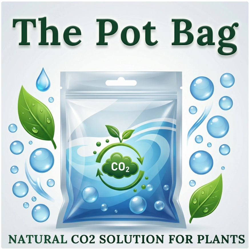 The Pot Bag — Gerador de CO₂ Natural